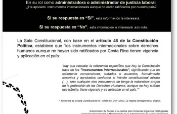 Instrumentos internacionales en materia laboral no ratificados por Costa Rica #1