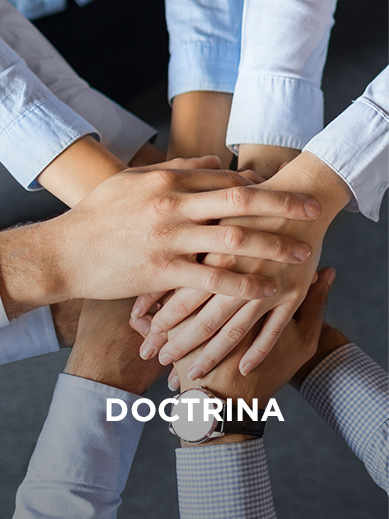 Se muestran unas manos unidas de varias personas, representa el tema de doctrina